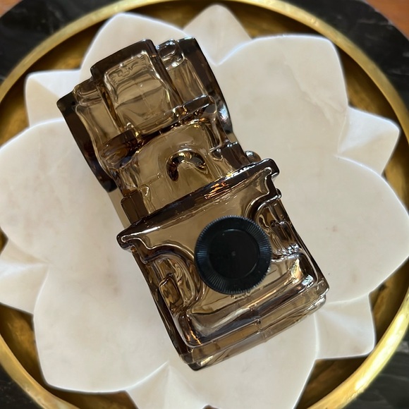 Vintage Avon Reo Depot Wagon After Shave Dark Glass Decanter 1970’s Roadster Car - Picture 12 of 12